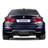 Akrapovič Rear Carbon Fiber Diffuser - High Gloss - Diffuseur pour BMW M3 – Image 2