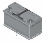 Batterie AGM d'origine BMW d'origine BMW 80 AH ID,MY,SG (61219364593)