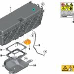 Accumulateur haute tension d'origine BMW (12147640895)