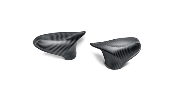 Akrapovič Carbon Fiber Mirror Cap Set - Matte - Coque rétroviseur mat