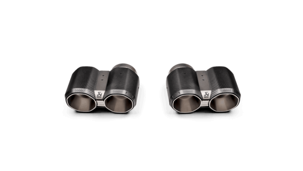 Akrapovič Tail pipe set (Carbon) - Embout échappement