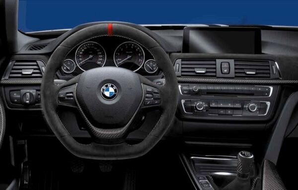 Volant Alcantara/carbone, M Performance.